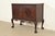 Romweber Antique Chippendale Carved Flame Mahogany Buffet Server or Bar Cabinet, Circa 1920s For Sale - Image 13 of 13