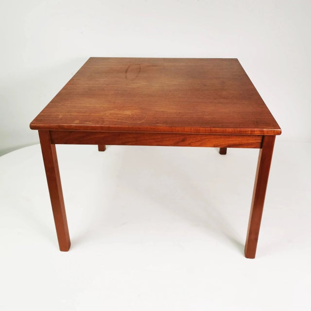 Contemporary Danish Coffee Table in Teak, 1970s For Sale - Image 3 of 13