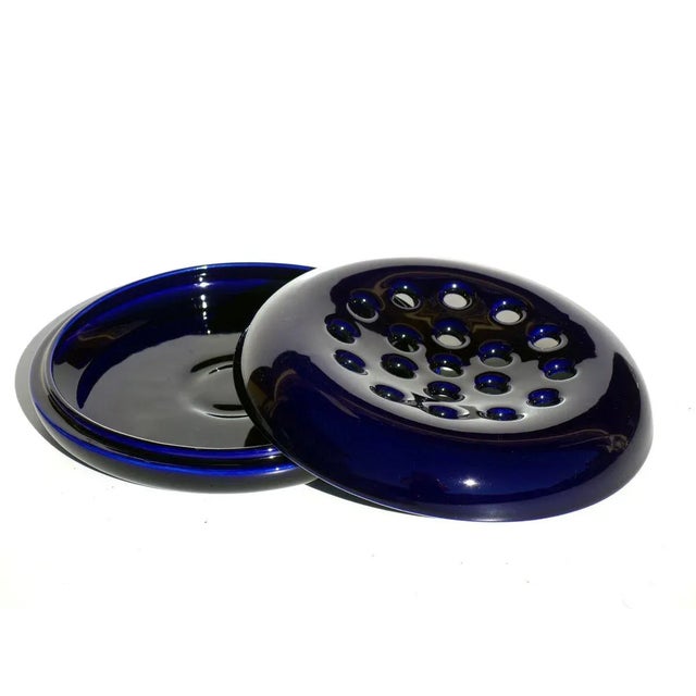 Italian Space Age Ceramic Ashtray by Angelo Mangiarotti for Brambilla, 1960s, in Flawless conditions. Designed 1960 to...