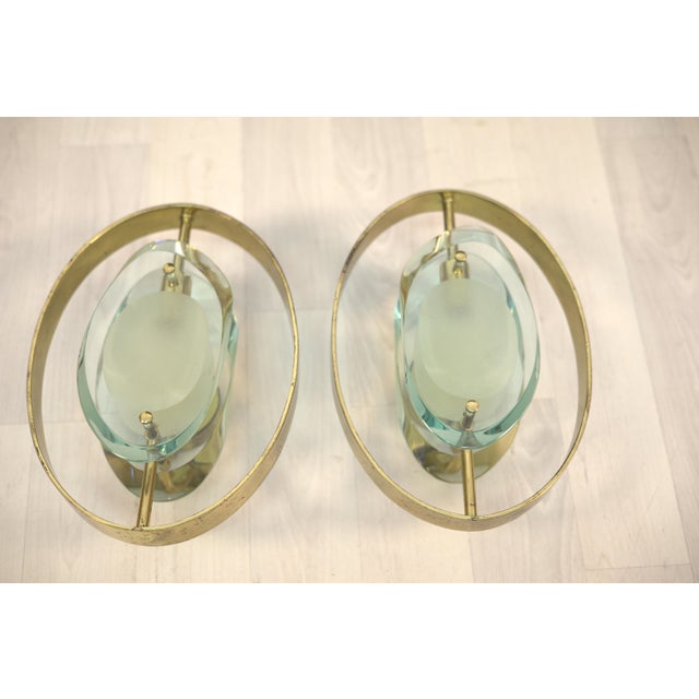 2240 Lights by Max Ingrand for Fontana Arte, 1960, Set of 2 For Sale - Image 6 of 10