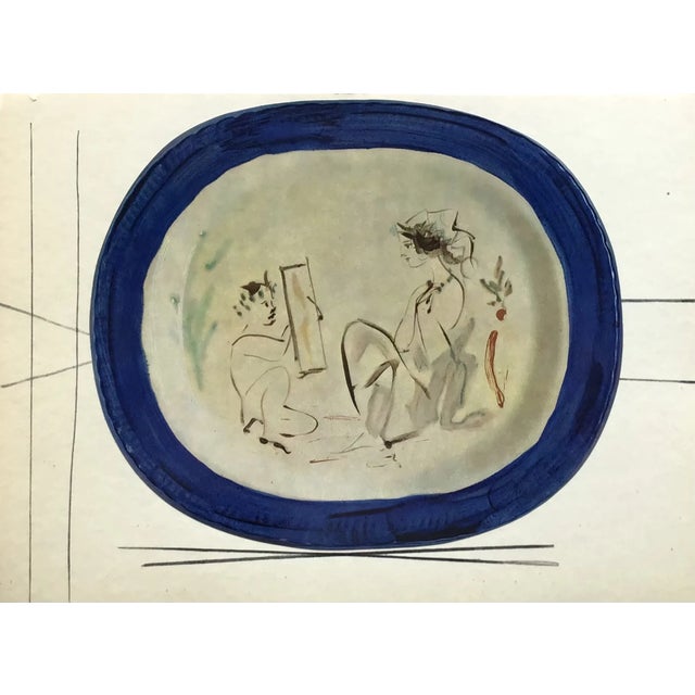 1950 Pablo Picasso Ceramics by Picasso 10 Reproduction Print For Sale