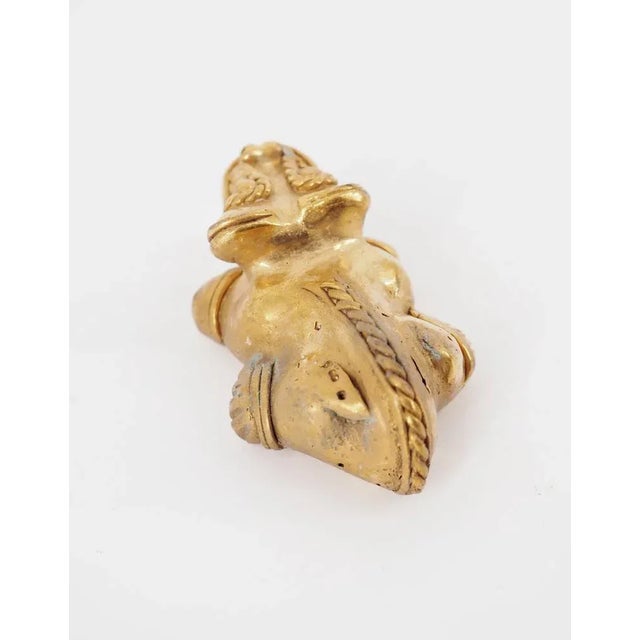 Colombian Taïrona Tumbaga Statuette of Caiman in the Llanos For Sale - Image 3 of 7