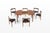 1950s Roundette Dining Set by Hans Olsen for Frem Rojle, 1950s, Set of 7 For Sale - Image 5 of 10