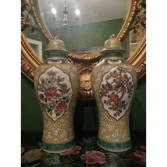 1900 - 1909 Earthenware Vases from Desvres, 1900s For Sale - Image 5 of 6