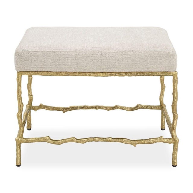 Not Yet Made - Made To Order Faux Branch Bench For Sale - Image 5 of 6