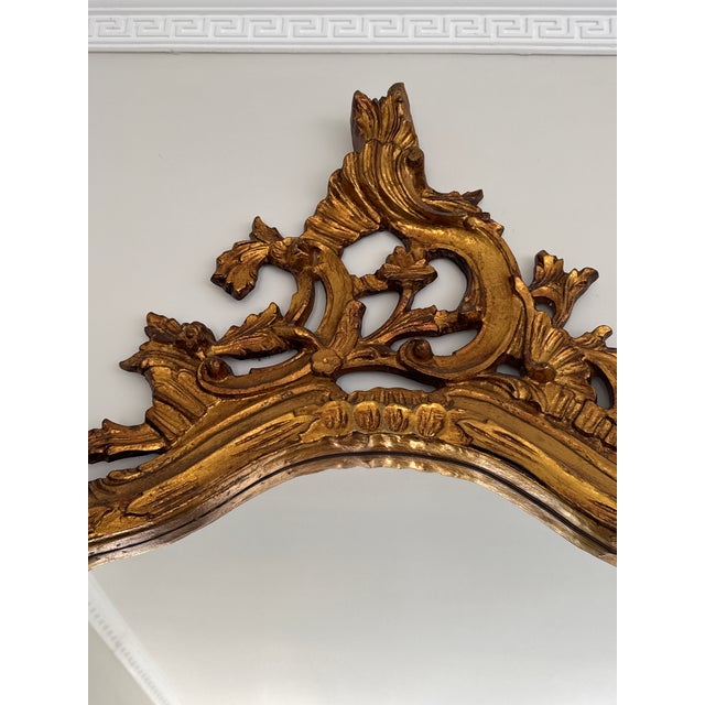 1920s Two Versailles Giltwood Mirrors For Sale - Image 5 of 11