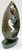 Large Hand-carved Shona Serpentine Stone Couple Sculpture Measures 8 1/2" wide, 4 1/2" deep and 15 1/2" tall. This is an...