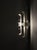 Metal Italian Postmodern Wall Sconces in Layered Metal, 1970s, Set of 2 For Sale - Image 7 of 15