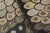 Cream Antique Hooked Rug in Blue With Cream Geometric Patterns, From Rug & Kilim For Sale - Image 8 of 8