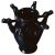 The Drago Nero Vase by Coseincorso For Sale