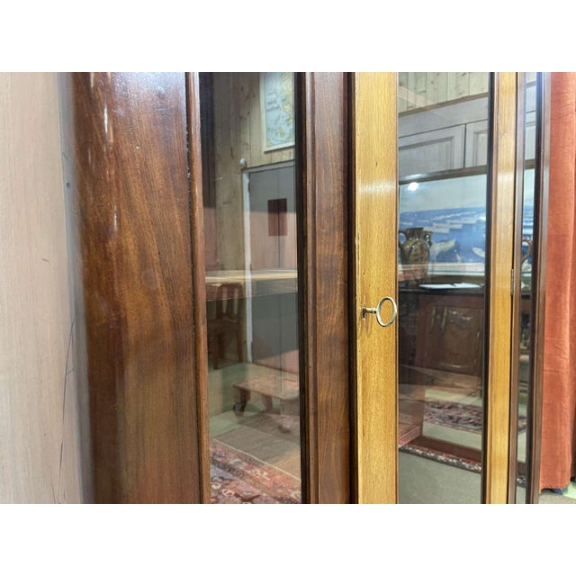 19th Century English Mahogany Bookcase For Sale - Image 15 of 18