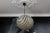 Mid-Century Striped Glass Globe Pendant by Peill & Putzler, Germany, 1970s For Sale - Image 6 of 18