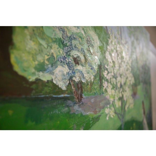 Old New House Grace B. Keogh Painting "Spring Awakening" For Sale - Image 4 of 7