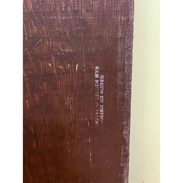 1970s Traditional Spanish Soldier Hand-Carved Mexican Folk Art Wall Hanging For Sale In Jacksonville, FL - Image 6 of 8