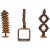 Iron Sculptures by Theo Niermeijer, 1970s, Set of 3 For Sale - Image 9 of 9