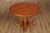Romweber Round Viking Oak Expandable Dining Table With Four Leaves For Sale - Image 15 of 18