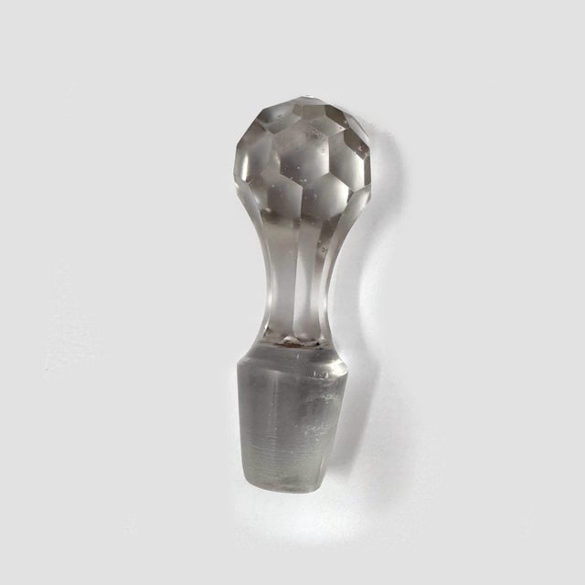 Glass Antique Victorian Amberina Glass Coinspot Cruet Applied Handle Polished Pontil For Sale - Image 7 of 8