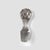 Glass Antique Victorian Amberina Glass Coinspot Cruet Applied Handle Polished Pontil For Sale - Image 7 of 8