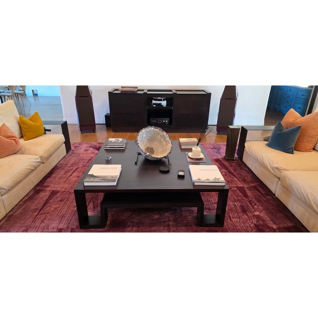 TAO COCKTAIL TABLE 54" x 54" BURNISHED WALNUT Purchased in 2020 and very lightly used - in perfect condition There are no...