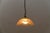 Amber-Colored Embossed Glass Lamp by Peill & Putzler, Germany, 1960s For Sale - Image 12 of 14