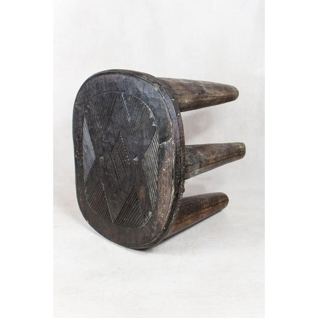 Nupe Table or Stool in Wood For Sale - Image 4 of 5