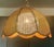 1970's Boho Rattan Hanging Pendant Ceiling Lamp With Large Bulb For Sale - Image 10 of 11