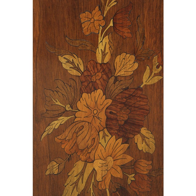 Karges Walnut Inlaid 1 Drawer Server Cabinet For Sale - Image 16 of 18