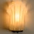 Metal Art Deco Style Milk Glass Shell Wall Lights, 1970, Set of 2 For Sale - Image 7 of 13