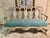 Early 19th Century Swedish Rococo White Painted Bench Settee For Sale - Image 9 of 11