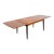 1960s Danish Mid Century Modern Walnut Extension Dining Table by Gudme For Sale