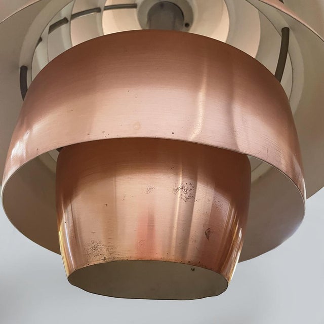 Mid-Century Modern Italian Copper 1231 Pendant from Stilnovo, 1960s For Sale - Image 10 of 18