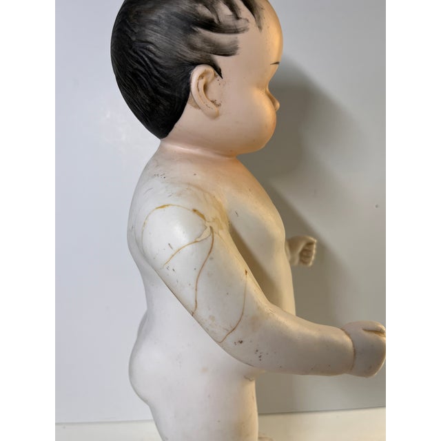 Ceramic 19th Century Badekinder Frozen Charlie Bathing Doll For Sale - Image 7 of 12