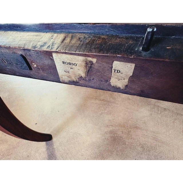 19th Century Mahogany Armchair For Sale - Image 11 of 12