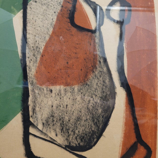 Black Reynold Henri Arnould, Expedition to Egypt, 1950s, Ink on Paper For Sale - Image 8 of 18