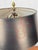 Antique French Empire Brass Urn Black Shade Table Lamp For Sale - Image 6 of 12