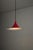 Fog & Mørup Medium Red Semi Pendant from Fog & Mørup, 1960s For Sale - Image 4 of 10