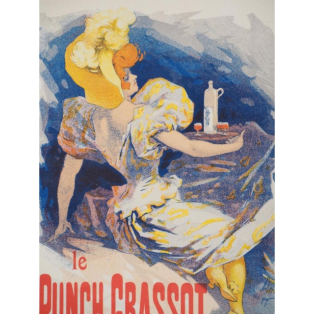 Jules Cheret, Punch Grassot, 1895, Original Lithograph For Sale - Image 3 of 10