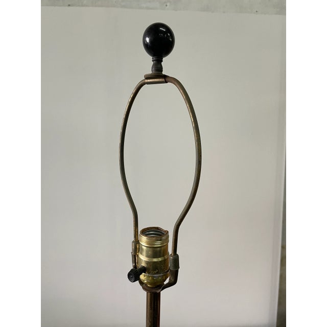 George Kovacs Large Vintage George Kovacs Caterpillar Brass Lamp For Sale - Image 4 of 8