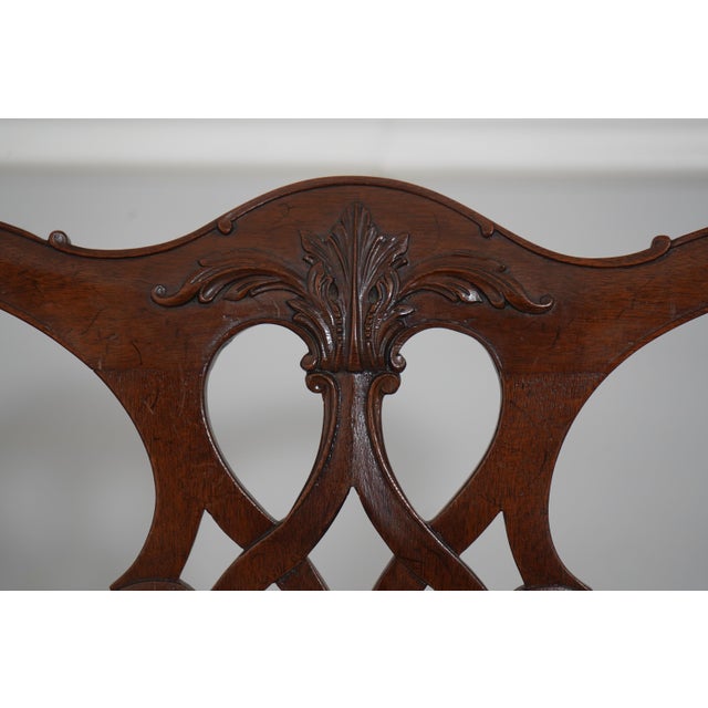 Set of 6 Baker Mahogany Dining Chairs For Sale - Image 15 of 18