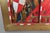 1990s Roman Zaslonov Painting "La Suite en Rouge" Oil on Canvas Triptych With Custom Guilt Wood Frame For Sale - Image 5 of 12