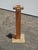 Vintage French Country Set of Three Fireplace Tools W Wood Stand For Sale In Los Angeles - Image 6 of 9