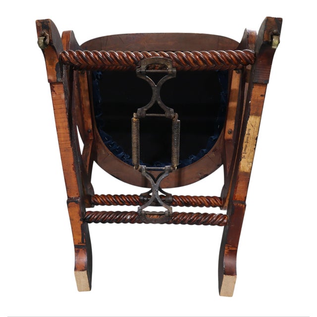George Hunzinger Lollipop Platform Rocking Chair For Sale - Image 9 of 13