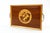 Caribbean Dreams pipe tobacco with a hint of lime – large wooden tray with inlaid tobacco advertising. Dimensions: •...