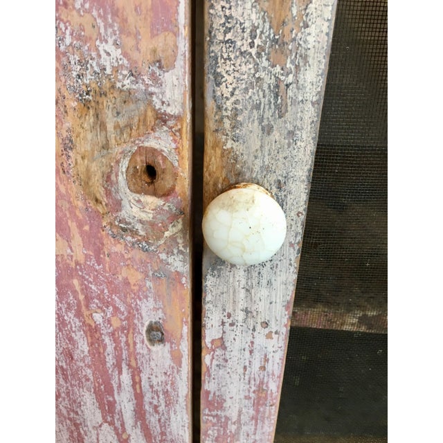 1940's East Coast Vintage Pie Safe For Sale - Image 9 of 12