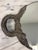 Hollywood regency style Silver-plated metal and glass with tassel style handles like from the 1980's A perfect styling...