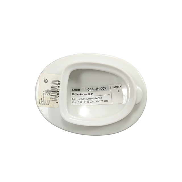 Red Porcelain Coffee Pot and Milk Jug by Versace for Rosenthal, 1990s, Set of 2 For Sale - Image 8 of 12