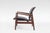 FD136 Lounge Chair in Black Leather and Teak by Finn Juhl, France, 1960s For Sale - Image 3 of 11