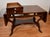 1860s Antique Federal Flame Mahogany Drop-Leaf Table / Sofa Table For Sale - Image 10 of 18