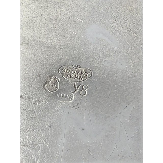 Swedish Pewter Candlesticks by Edvin Ollers for Schreuder & Olsson, 1938, Set of 4 For Sale - Image 11 of 15