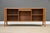 1960s Danish Modern Teak 66” Takbour Door Credenza For Sale - Image 4 of 10